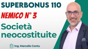 SuperBonus 110%: Nemico n° 3: Società neocostituite