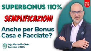 SuperBonus 110: Semplificazioni anche per Bonus Casa e Facciate?