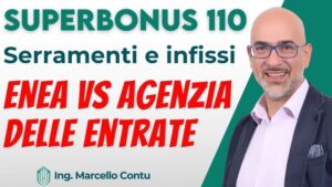 SuperBonus 110 - Serramenti e infissi: ENEA vs. Agenzia delle Entrate