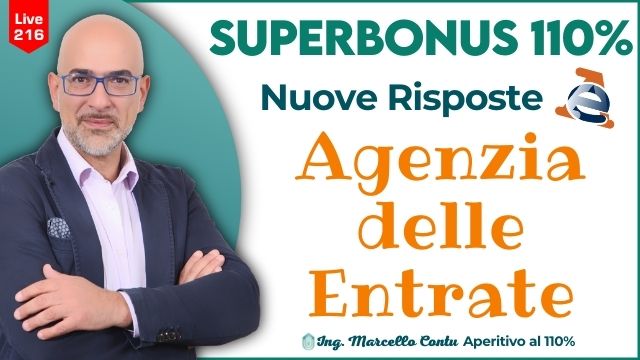 SuperBonus 110% - Approfondimento su Nuove Risposte dell’Agenzia delle Entrate - N. 216