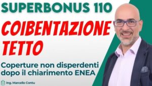 SuperBonus 110 in 5 Minuti – Coibentazione Tetto Coperture non disperdenti dopo il chiarimento ENEA